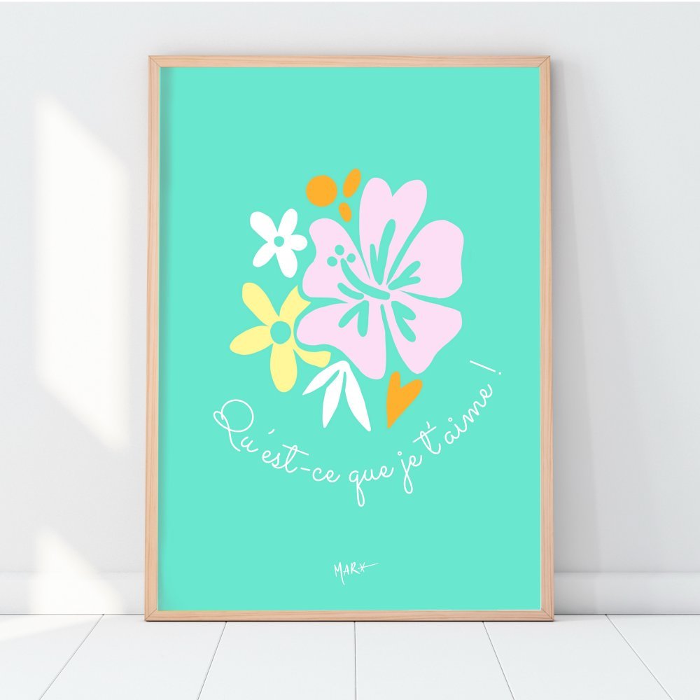 Qu’est ce que je t’aime