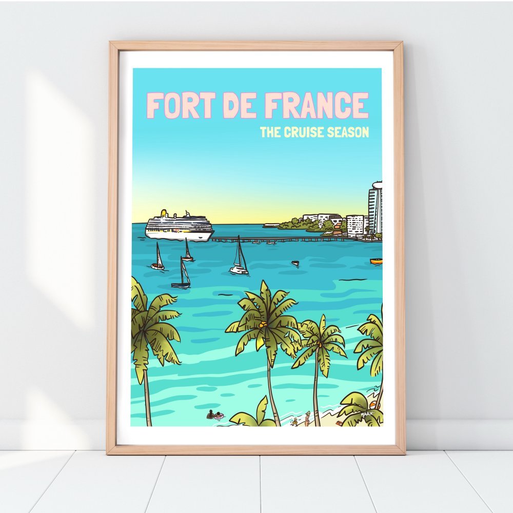 Fort de France - the Cruise Season